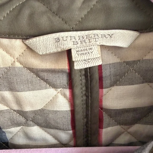 Burberry Quilted Utility Jacket in Olive - Picture 5 of 6